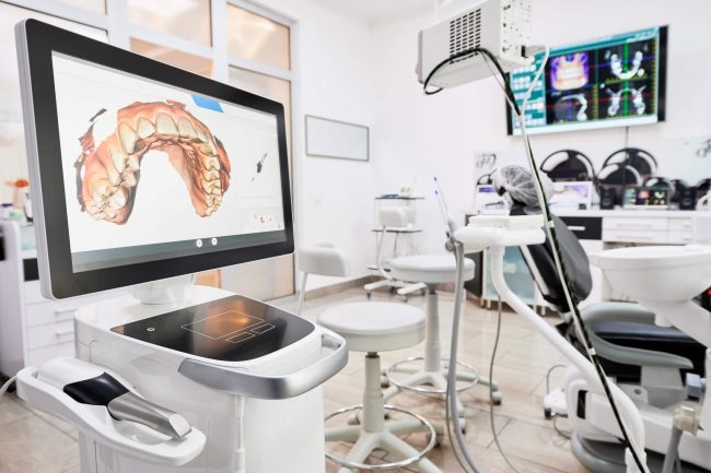 dental technology in a dentist office